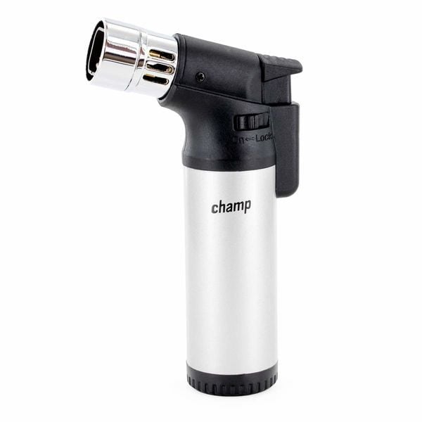 Briquet chalumeau 4 jet flame (Champ) - Zamnesia