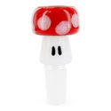 Douille champignon rouge (Empire Glassworks)