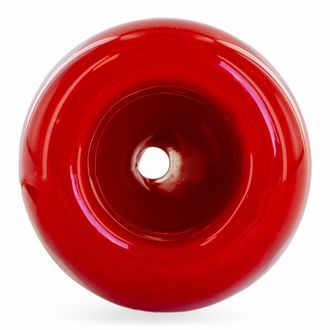 Douille champignon rouge (Empire Glassworks)