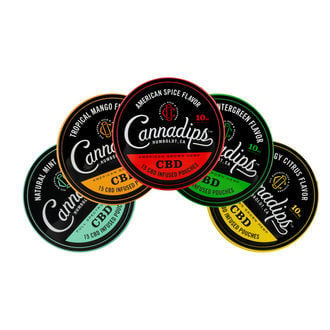 Snus au chanvre infusé au CBD (Cannadips)