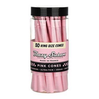Blazy Susan King Size Sim Pink pre-roilled cones (50pc)