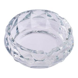 Fujima Exquisite Faceted Glass Ashtray