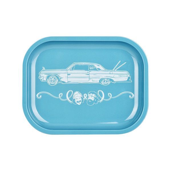 Metal Rolling Tray With Lid Mini (Cheech & Chong x Pulsar)
