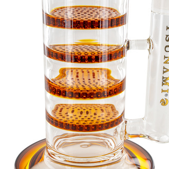 Bang Triple Honeycomb Turbine 18'' (Tsunami Glass)