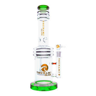 Bang Triple Honeycomb Heart Perc 17'' (Tsunami Glass)