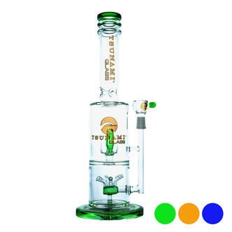 Bang Sprinkler Cube Perc 14'' (Tsunami Glass)