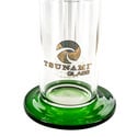 Pipe à Dab Side Neck Shower Head 10'' (Tsunami Glass)