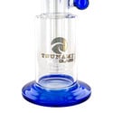 Pipe à Dab Side Neck Shower Head 10'' (Tsunami Glass)