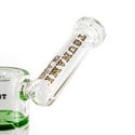 Pipe à Dab Side Neck Honey Turbine 9" (Tsunami Glass)