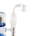 Pipe à Dab Side Neck Honey Turbine 9" (Tsunami Glass)
