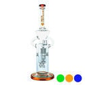 Pipe à Dab Shower Head Swiss Recycler 13'' (Tsunami Glass)