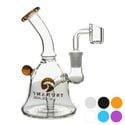 Pipe à Dab Mini Bell 6″ (Tsunami Glass)