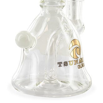 Pipe à Dab Mini Bell 6″ (Tsunami Glass)