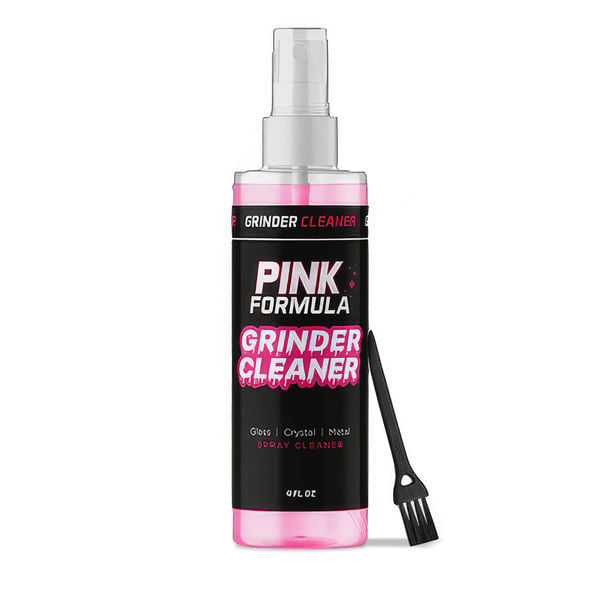 Grinder Cleaner – 4oz – w/Small Brush (Pink Formula)