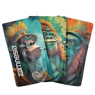 Sachets de stockage Z-Lock primates fumeurs (Small)