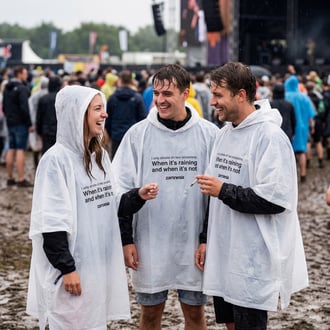 Poncho de Pluie Jetable (Zamnesia Exclusive)