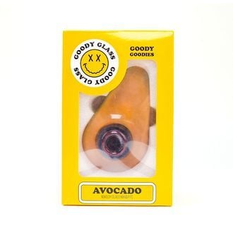 Avocado Hand Pipe (Goody Glass)