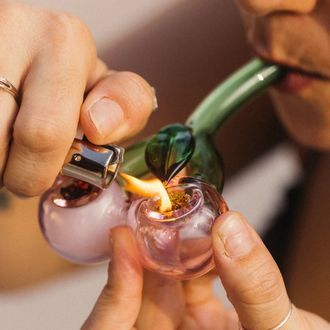 Lucky Cherry Hand Pipe (Goody Glass)