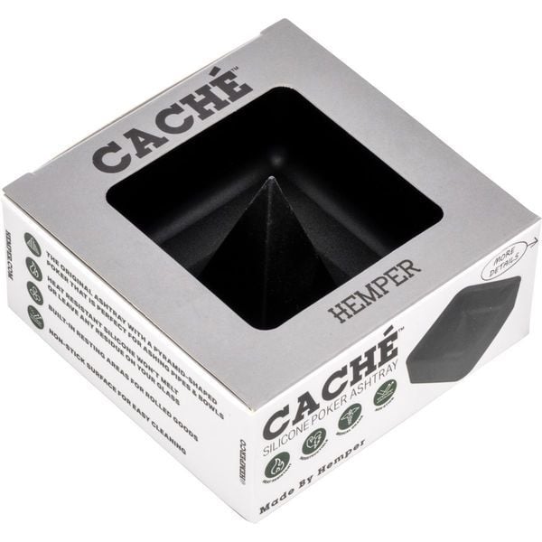 Caché De-Bowling Ashtray Black (Hemper)