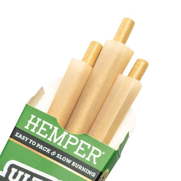 Ultra Thin Brown King Size Cones (Hemper) 3pk