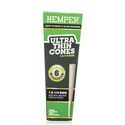 Ultra Thin Brown 1 1/4 Cones (Hemper) 6pk