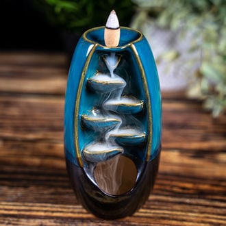 Fontaine à encens Blue Waterfall