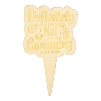 Étiquette pour pot en bois (Zamnesia)