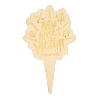 Étiquette pour pot en bois (Zamnesia)