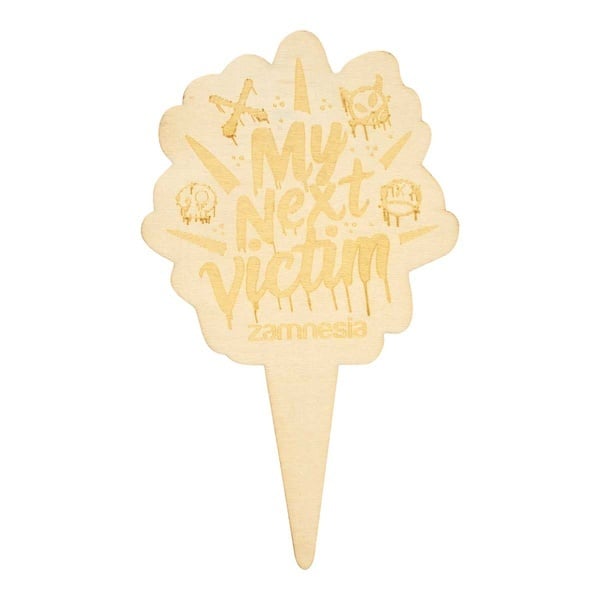 Étiquette pour pot en bois (Zamnesia)