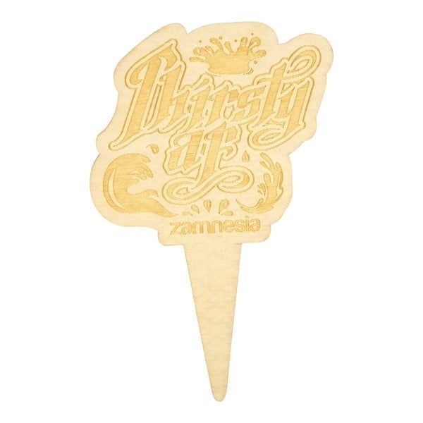 Étiquette pour pot en bois (Zamnesia)