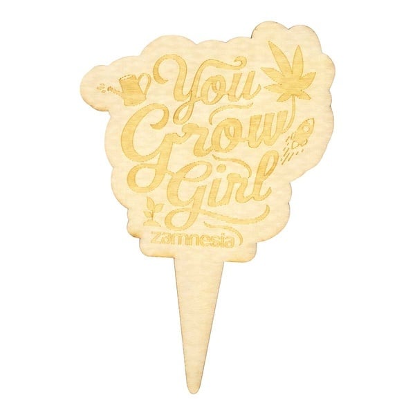 Étiquette pour pot en bois (Zamnesia)