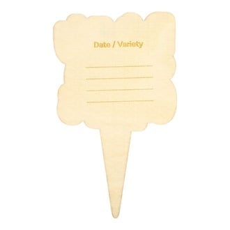 Étiquette pour pot en bois (Zamnesia)