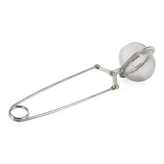 Pince à thé boule en acier inoxydable