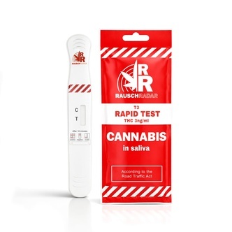RauschRadar&reg; test salivaire THC (3.5 ng/ml)