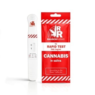 RauschRadar&reg; test salivaire THC (3.5 ng/ml)