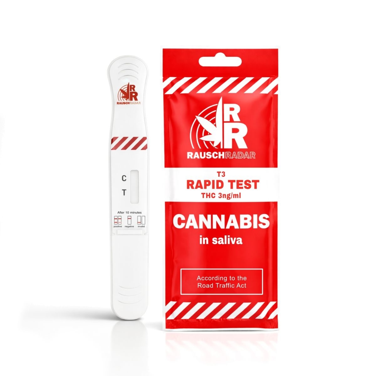 RauschRadar® Test salivaire THC (3.5 ng/ml)