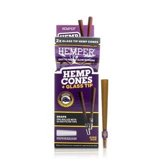 Cônes king size + Filtres en verre 2PK (Hemper)