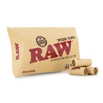 Cartons RAW pré-roulés