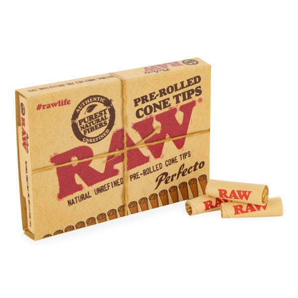 Filtres pré-roulés carton Perfecto - Raw