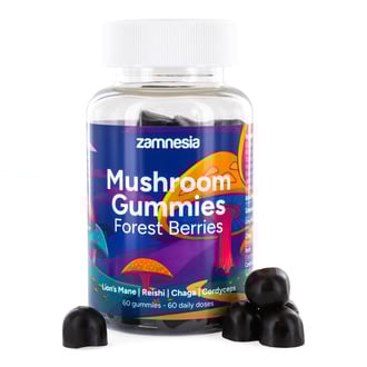 Gummies de champignons goût fruits des bois