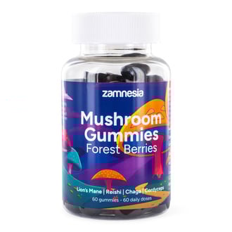 Gummies de champignons goût fruits des bois