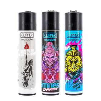 Briquet Clipper Zamnesia Art