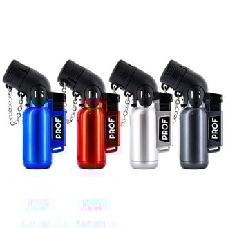 Briquet en métal double flamme