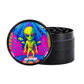 Collection Grinder en métal Area 420 (Zamnesia) - 4 parties Ø63mm