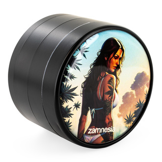 Collection de Grinders en métal Bad Bitches (Zamnesia) - 4 parties Ø63mm