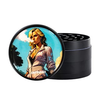 Collection de Grinders en métal Bad Bitches (Zamnesia) - 4 parties Ø63mm