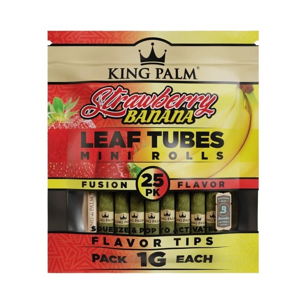 Fusion Flavour Leaf 25pk (King Palm)