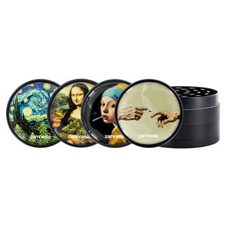 Collection Grinder en métal High Art (Zamnesia) - 4 parties Ø63mm Collection Grinder en métal High Art (Zamnesia) - 4 parties Ø63mm