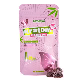 Bonbons gélifiés au kratom 30 mg (Zamnesia)