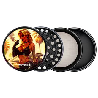 Collection de Grinder en métal Bad Bitches (TRIBE) - 4 parties Ø63mm